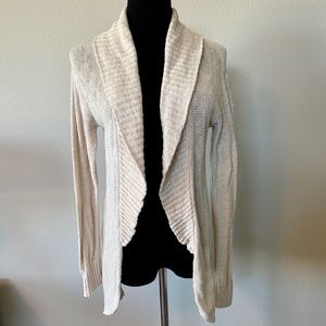 BP Open Cardigan, M, Gently Used, Light Beige (Oatmeal)